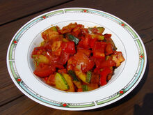 Gemüsemix mit Zucchini